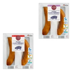MEINE METZGEREI Premium Fleischwurst- Schweinefleisch Bei Aldi Nord.|Würstchen & Snackwurst Bei Aldi Nord.