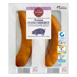 MEINE METZGEREI Premium Fleischwurst- Schweinefleisch Bei Aldi Nord.|Würstchen & Snackwurst Bei Aldi Nord.
