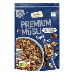 GOLDEN BRIDGE Premium-Müsli- Haferflocken, Müsli & Müsliriegel Bei Aldi Nord.