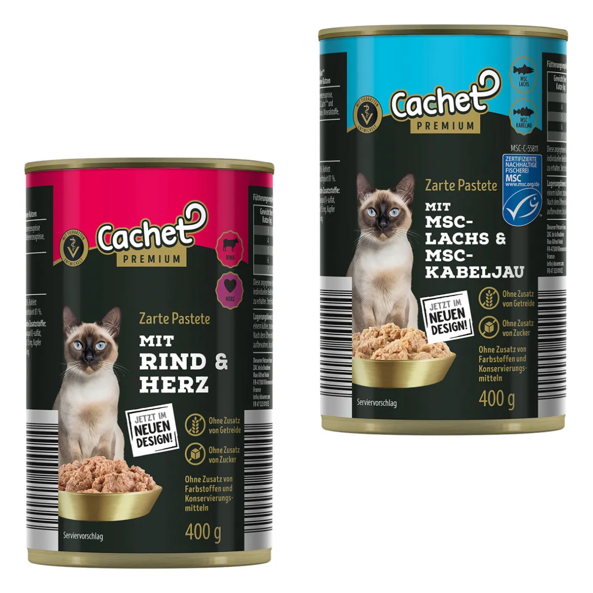 CACHET Premium-Nassfutter- Katzenfutter & Katzenstreu Bei Aldi Nord.