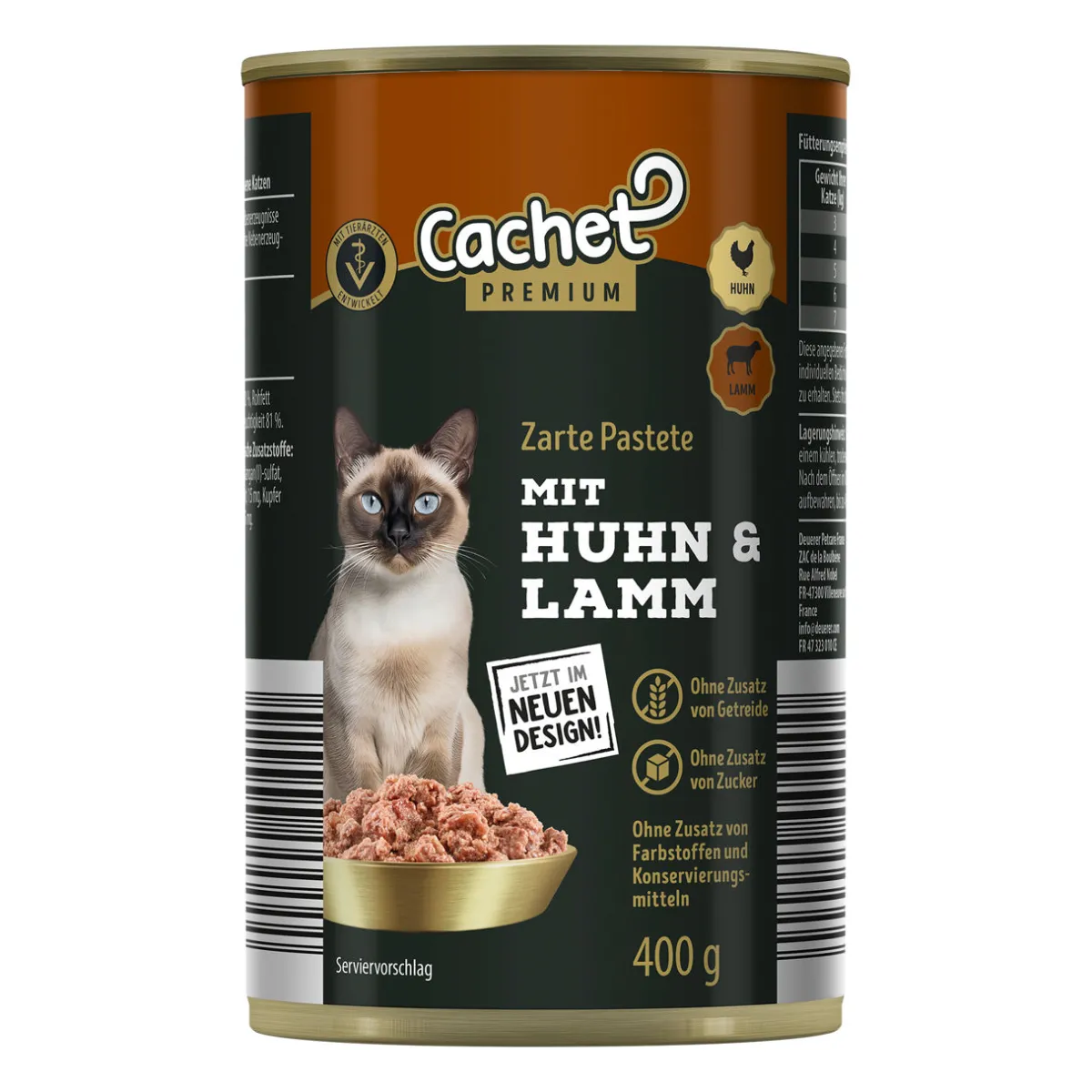 CACHET Premium-Nassfutter- Katzenfutter & Katzenstreu Bei Aldi Nord.