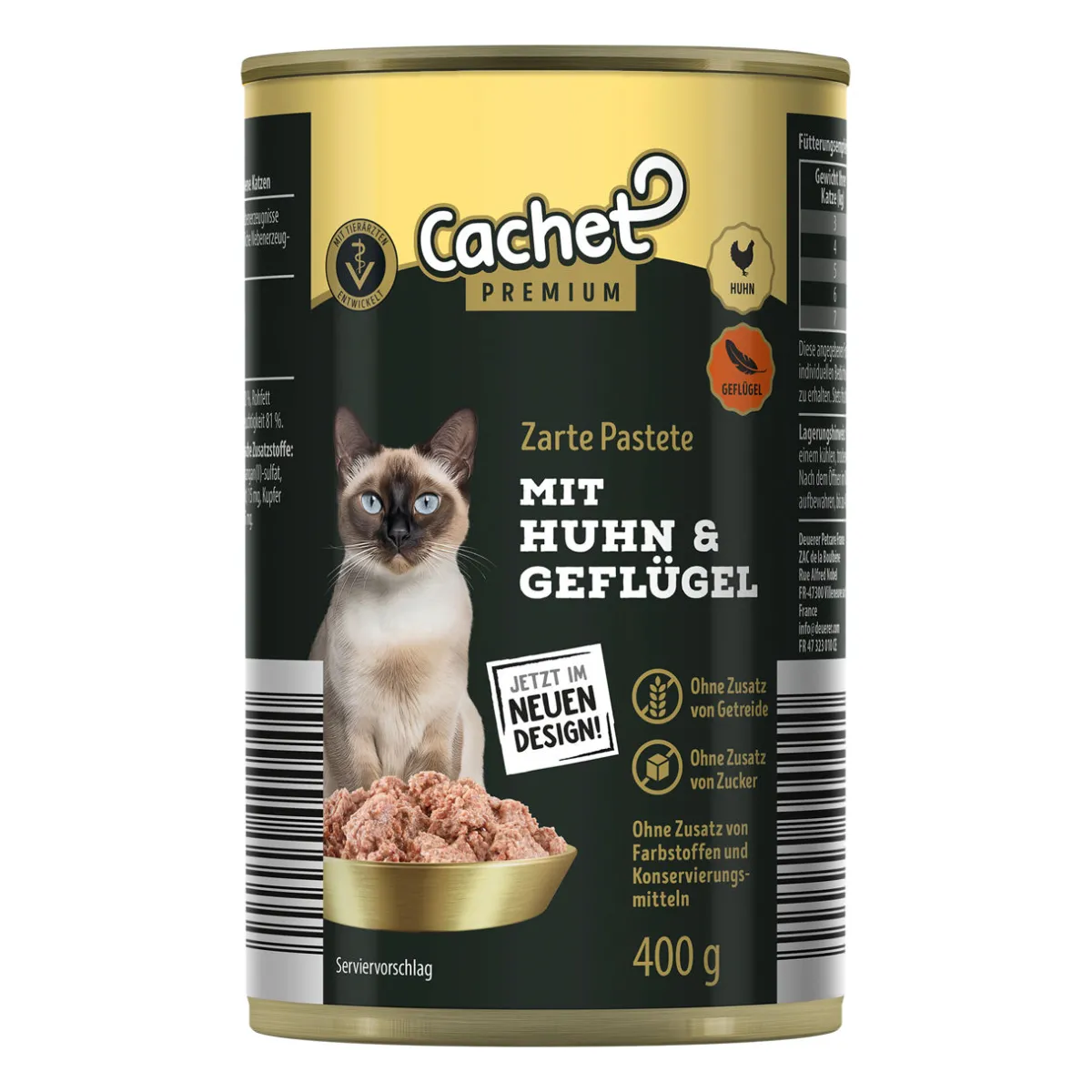 CACHET Premium-Nassfutter- Katzenfutter & Katzenstreu Bei Aldi Nord.