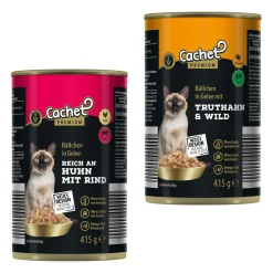 CACHET Premium-Nassfutter- Katzenfutter & Katzenstreu Bei Aldi Nord.