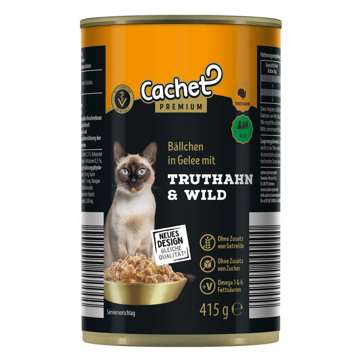 CACHET Premium-Nassfutter- Katzenfutter & Katzenstreu Bei Aldi Nord.