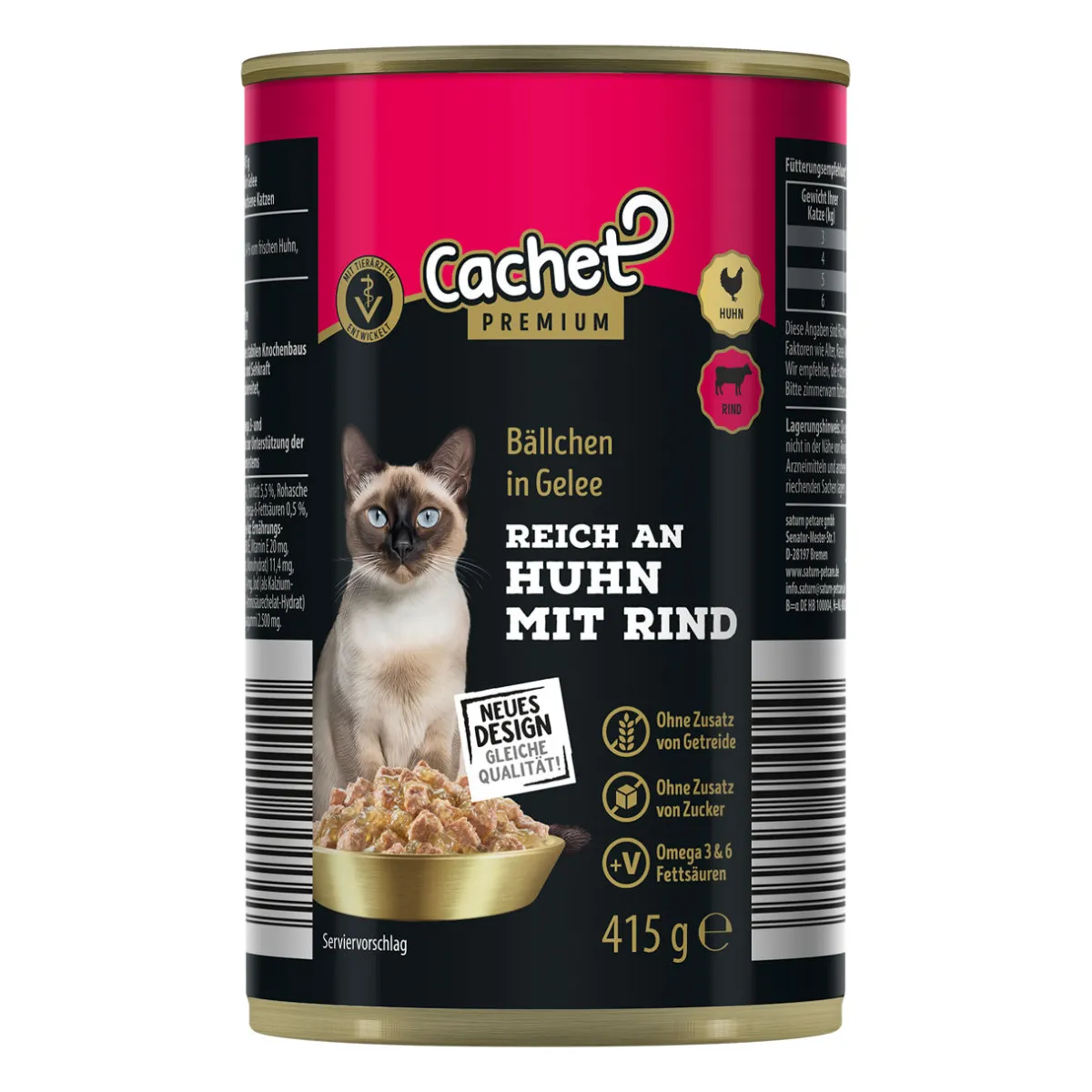 CACHET Premium-Nassfutter- Katzenfutter & Katzenstreu Bei Aldi Nord.