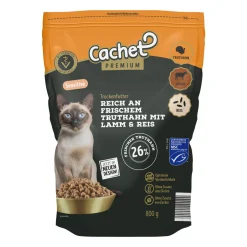 CACHET Premium-Trockenfutter- Katzenfutter & Katzenstreu Bei Aldi Nord.