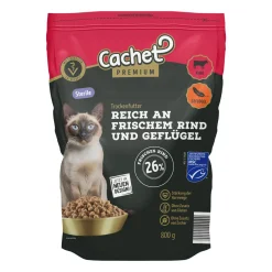 CACHET Premium-Trockenfutter- Katzenfutter & Katzenstreu Bei Aldi Nord.