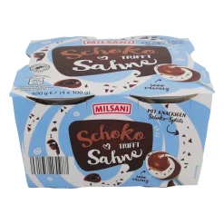MILSANI Pudding trifft Sahne- Desserts & Süßspeisen Bei Aldi Nord.