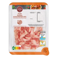 MEINE METZGEREI Puten-Geschnetzeltes- Geflügel Bei Aldi Nord.