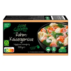 ALL SEASONS Rahmgemüse- Tiefkühlgemüse Und -Obst Bei Aldi Nord.