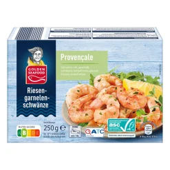 GOLDEN SEAFOOD Riesengarnelenschwänze- Garnelen & Weitere Meeresfrüchte Bei Aldi Nord