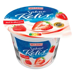 MILSANI Sahne-Kefir auf Frucht- Joghurt, Quark & Milchdesserts Bei Aldi Nord.