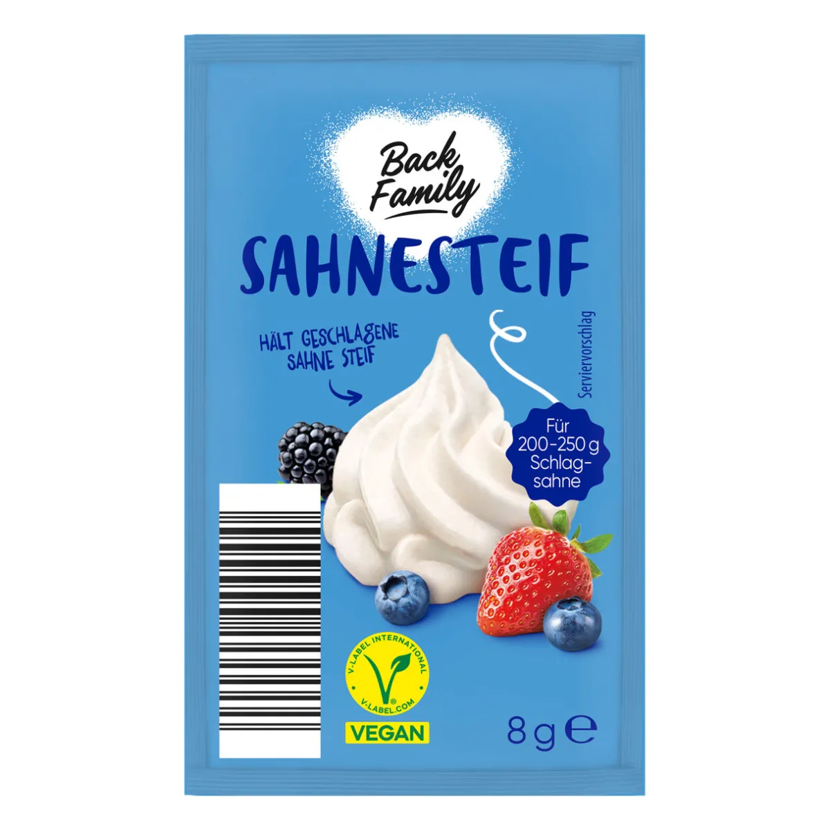 BACK FAMILY Sahnesteif- Backzutaten, Backmischungen & Dekor Bei Aldi Nord.