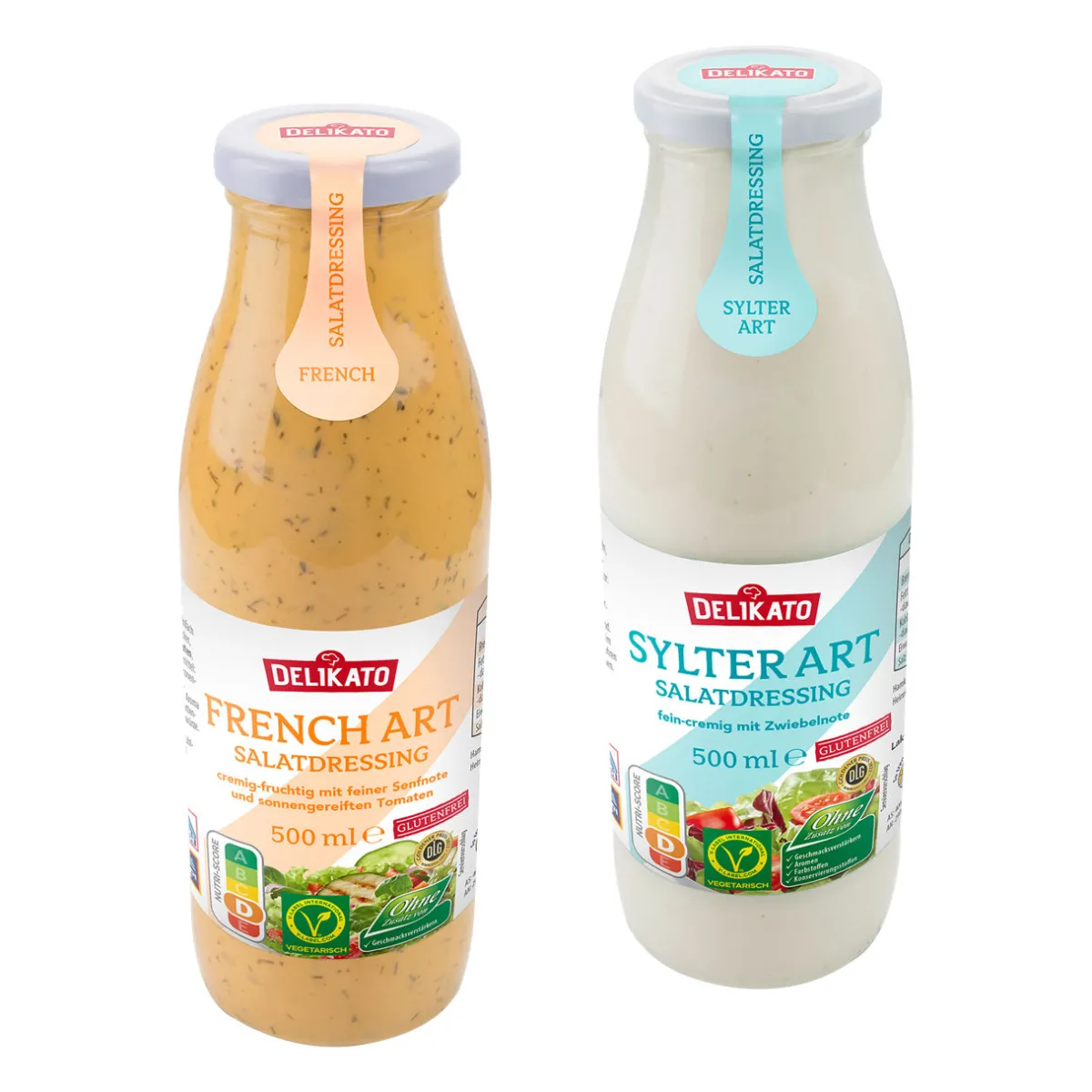 DELIKATO Salatdressing- Dips, Saucen & Dressings Bei Aldi Nord.