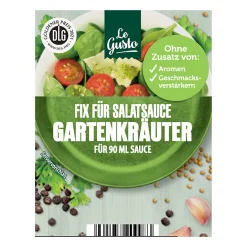 LE GUSTO Salatfix- Gewürze & Kräuter Bei Aldi Nord.
