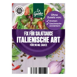 LE GUSTO Salatfix- Gewürze & Kräuter Bei Aldi Nord.