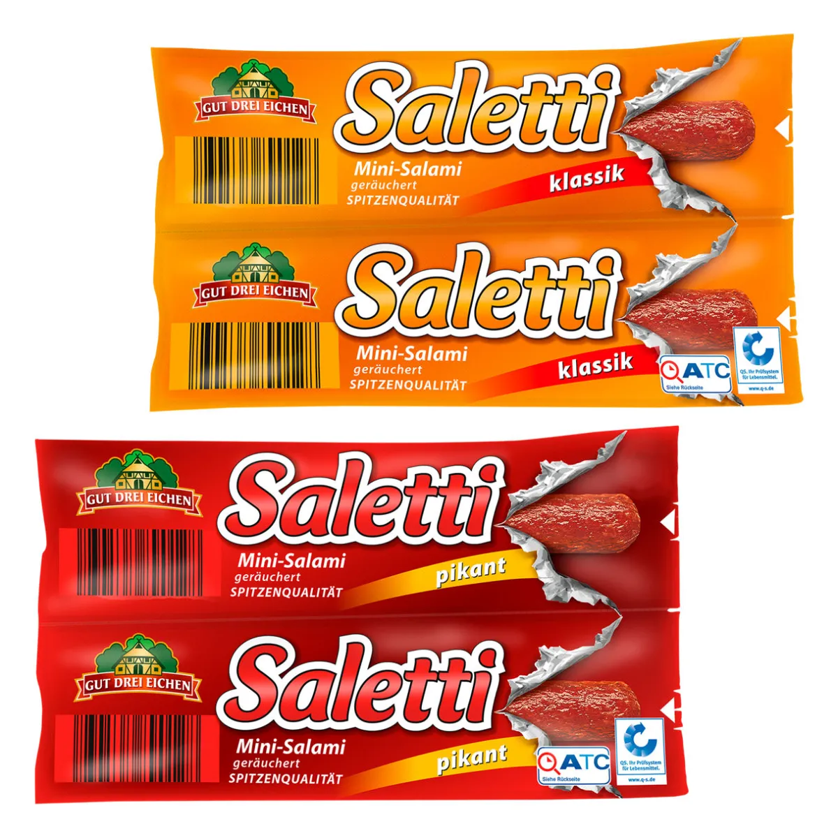 GUT DREI EICHEN Saletti Mini-Salami- Würstchen & Snackwurst Bei Aldi Nord.