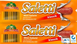 GUT DREI EICHEN Saletti Mini-Salami- Würstchen & Snackwurst Bei Aldi Nord.