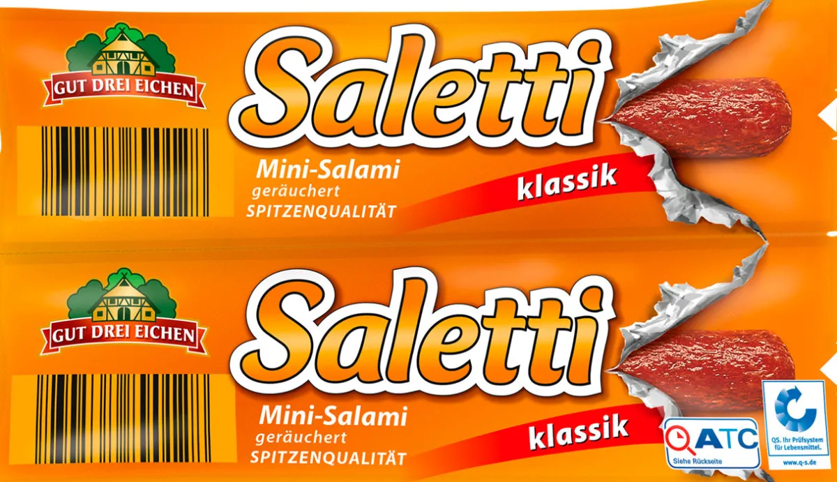 GUT DREI EICHEN Saletti Mini-Salami- Würstchen & Snackwurst Bei Aldi Nord.