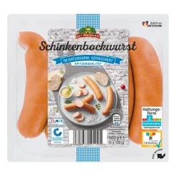 GUT DREI EICHEN Schinkenbockwurst- Würstchen & Snackwurst Bei Aldi Nord.