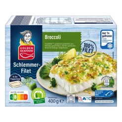 GOLDEN SEAFOOD Schlemmerfilet- Dosenfisch & Tiefkühlfisch Bei Aldi Nord