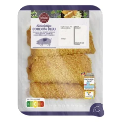 MEINE METZGEREI Schnitzel paniert / Cordon bleu- Schweinefleisch Bei Aldi Nord.