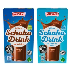 MILSANI Schoko Drink- Milch & Milchgetränke Bei Aldi Nord.