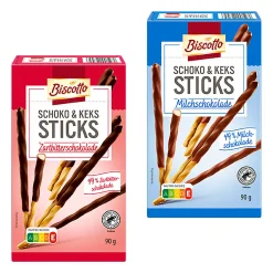 BISCOTTO Schoko-&-Keks-Sticks- Kekse & Cookies Bei Aldi Nord.