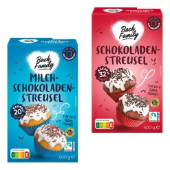 BACK FAMILY Schokoladenstreusel- Eisbecher & Eis-Toppings Bei Aldi Nord.