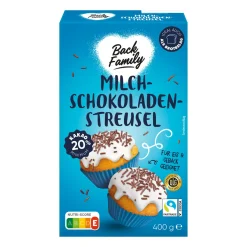 BACK FAMILY Schokoladenstreusel- Eisbecher & Eis-Toppings Bei Aldi Nord.