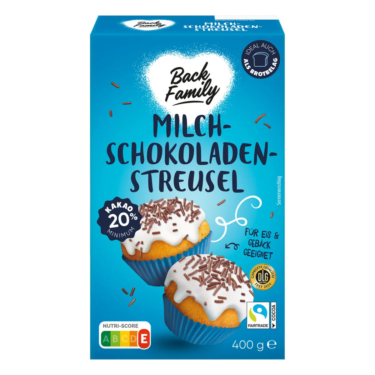 BACK FAMILY Schokoladenstreusel- Eisbecher & Eis-Toppings Bei Aldi Nord.