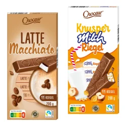 CHOCEUR Schokoriegel- Schokoriegel Bei Aldi Nord.