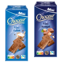 CHOCEUR Schoko-Täfelchen- Schokolade Bei Aldi Nord.