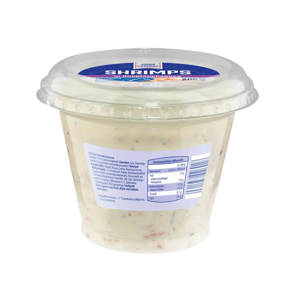 ALMARE Shrimps-Salat- Garnelen & Weitere Meeresfrüchte Bei Aldi Nord