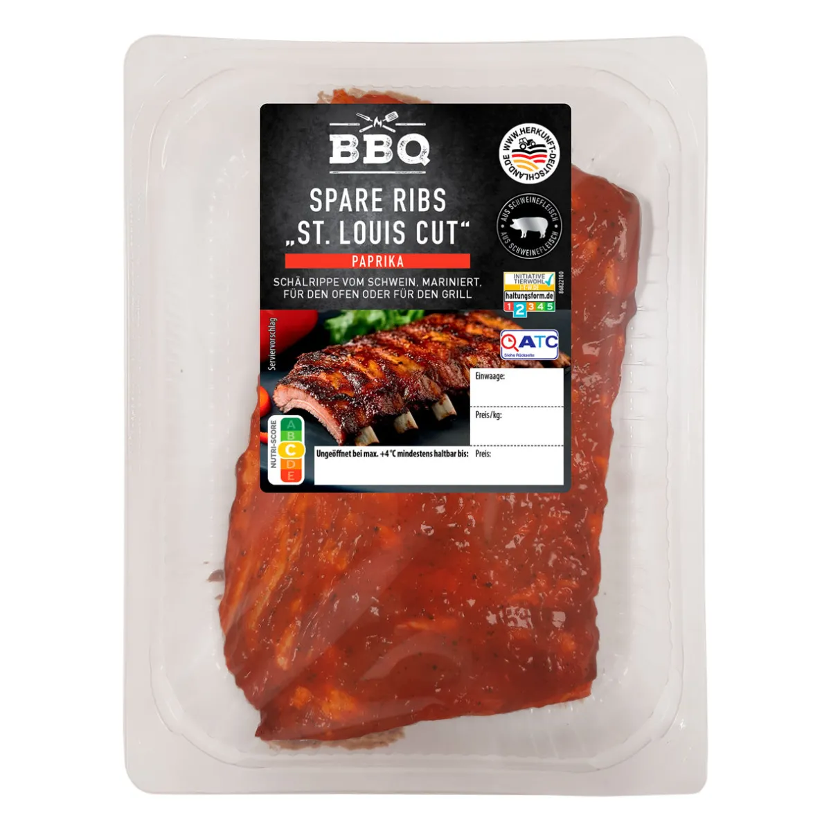 BBQ Spare Ribs „St. Louis Cut“- Grillfleisch & Grillwurst Bei Aldi Nord.|Veganes & Vegetarisches Grillgut Bei Aldi Nord.·Grillfleisch & Grillwurst Bei Aldi Nord.