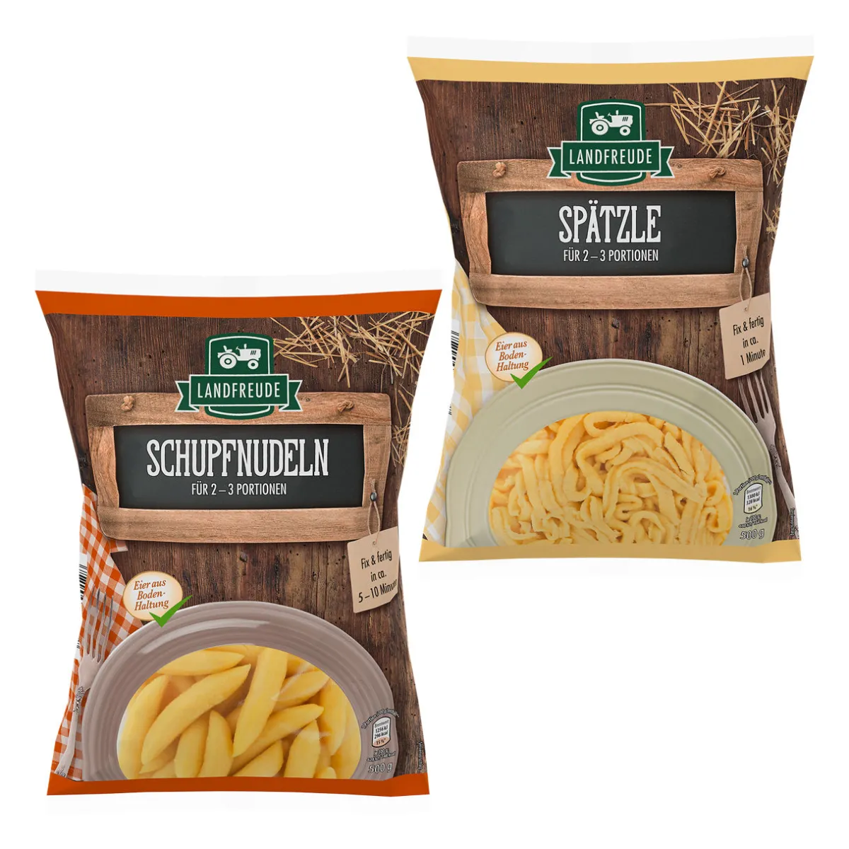 LANDFREUDE Spätzle / Schupfnudeln- Nudeln Bei Aldi Nord.