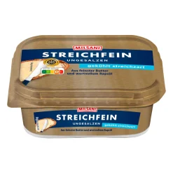 MILSANI Streichfein ungesalzen- Backzutaten, Backmischungen & Dekor Bei Aldi Nord.|Butter, Sahne & Sauerrahm Bei Aldi Nord
