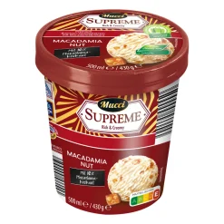 MUCCI Supreme Rich & Creamy Eis- Eisbecher & Eis-Toppings Bei Aldi Nord.