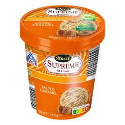 MUCCI Supreme Rich & Creamy Eis- Eisbecher & Eis-Toppings Bei Aldi Nord.