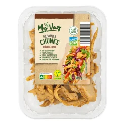 MYVAY The Wonder Chunks- Vegane Fertigprodukte & Vorräte Bei Aldi Nord.|Veganer Fleischersatz Bei Aldi Nord.