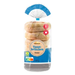 GOLDÄHREN Toastbrötchen Dinkel- Brot & Toast Bei Aldi Nord.|Vegane Fertigprodukte & Vorräte Bei Aldi Nord.
