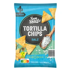 SUN SNACKS Tortilla Chips- Chips & Salzgebäck Bei Aldi Nord.