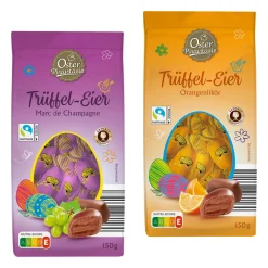 OSTERPHANTASIE Trüffel-Eier- Osterschokolade & Süßigkeiten Bei Aldi Nord.