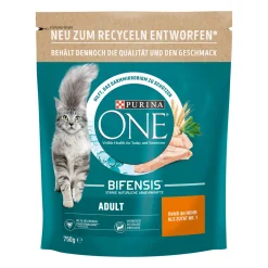 PURINA ONE® Trockenfutter Adult- Katzenfutter & Katzenstreu Bei Aldi Nord.