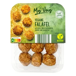 MYVAY Vegane Falafel- / Gemüsebällchen- Veganer Fleischersatz Bei Aldi Nord.