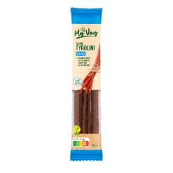 MYVAY Vegane Tyrolini / Wurzerl- Würstchen & Snackwurst Bei Aldi Nord.|Veganer Fleischersatz Bei Aldi Nord.