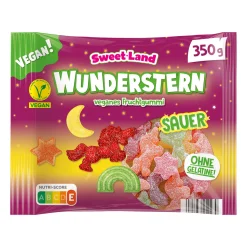 SWEET LAND Vegane / Vegetarische Fruchtgummis- Fruchtgummi, Gummibärchen & Lakritz Bei Aldi Nord.