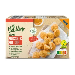 MYVAY Vegane Vielfalt- Vegane Fertigprodukte & Vorräte Bei Aldi Nord.|Veganer Fleischersatz Bei Aldi Nord.