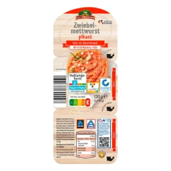 GUT DREI EICHEN Zwiebelmettwurst- Wurstaufschnitt & Streichwurst Bei Aldi Nord.